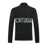 Mens Portugal 2020 Black Tranining Jacket Jersey Player Version 2