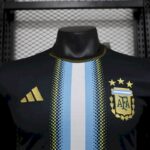 Mens Argentina 2023/24 Jersey Player Version Black 1
