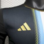 Mens Argentina 2023/24 Jersey Player Version Black 3