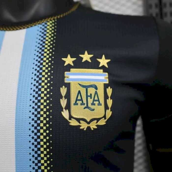 Mens Argentina 2023/24 Jersey Player Version Black 4