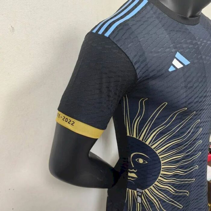 Mens Argentina 2023/24 Jersey Player Version Black 2