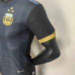 Mens Argentina 2023/24 Jersey Player Version Black 3