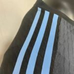 Mens Argentina 2023/24 Jersey Player Version Black 4