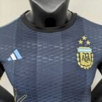 Mens Argentina 2023/24 Jersey Player Version Black 1