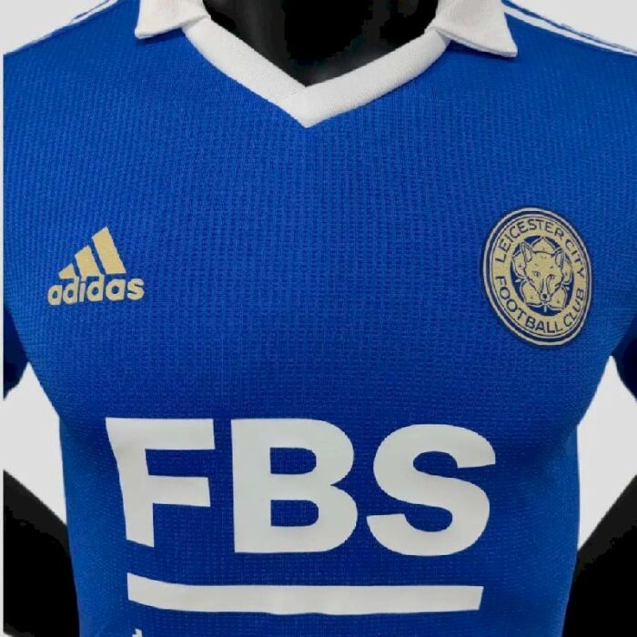 Mens Leicester City 2022/23 Home Jersey Player Version 6