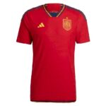 Mens Spain 2022/23 Home Jersey Player Version
