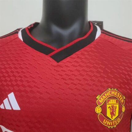 Mens Manchester United 2023/24 Home Jersey Player Version 1