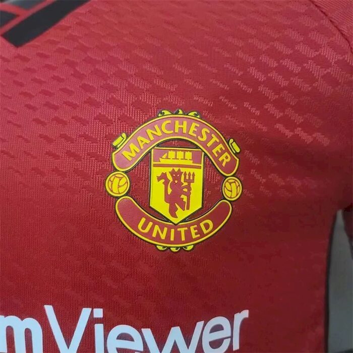 Mens Manchester United 2023/24 Home Jersey Player Version 3