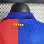 Mens Barcelona 2023/24 Blue Classic Jersey Player Version 7