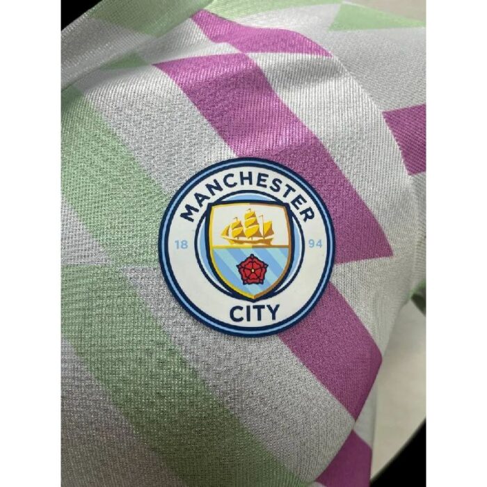 Mens Manchester City 2023/24 Pre-Match Jersey Player Version 2
