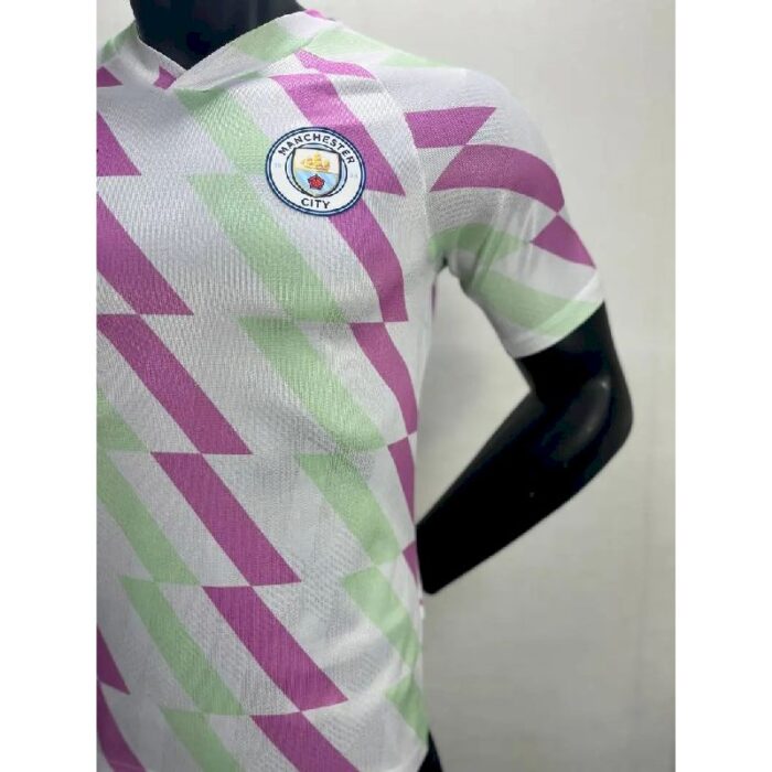 Mens Manchester City 2023/24 Pre-Match Jersey Player Version 3