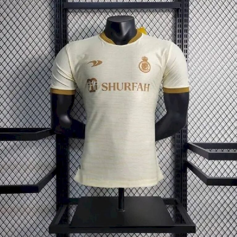 Mens Al Nassr 2023/24 Away Jersey Player Version