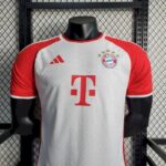 Mens Bayern Munich 2023/24 White Jersey Player Version 1