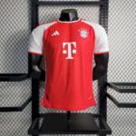 Mens Bayern Munich 2023/24 Red Jersey Player Version