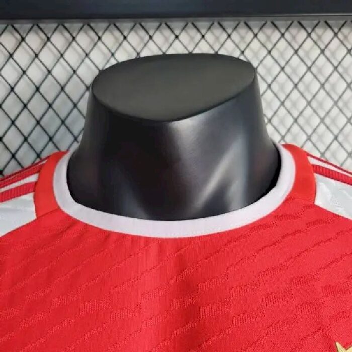Mens Bayern Munich 2023/24 Red Jersey Player Version 2