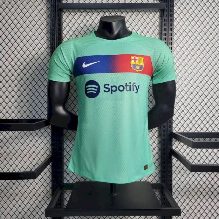 Mens Barcelona 2023/24 Pre-Match Jersey Player Version