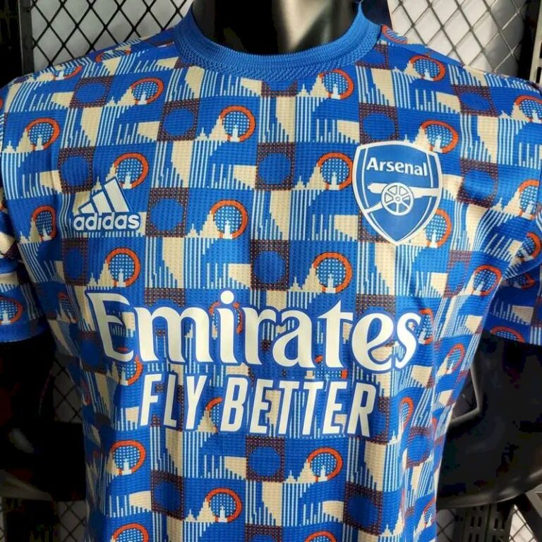 Mens Arsenal 2022/23 x TFL Pre-Match Jersey Player Version 1