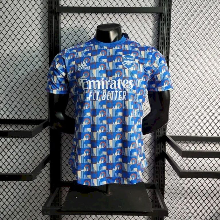 Mens Arsenal 2022/23 x TFL Pre-Match Jersey Player Version