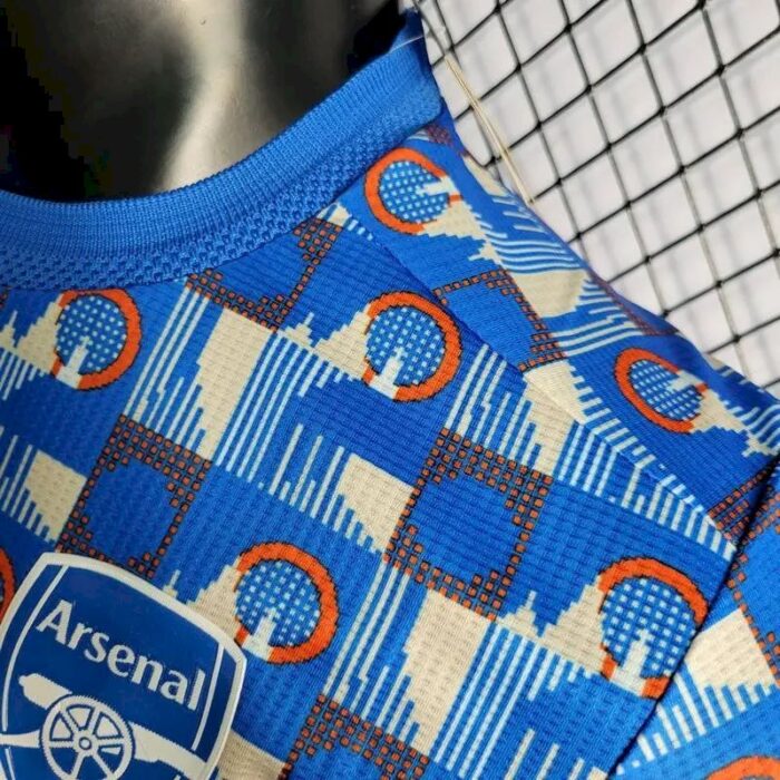 Mens Arsenal 2022/23 x TFL Pre-Match Jersey Player Version 8