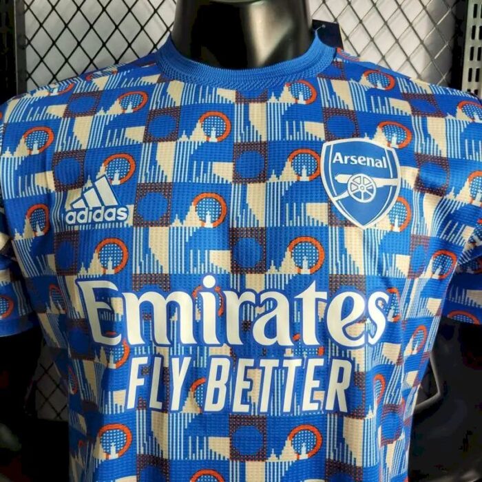 Mens Arsenal 2022/23 x TFL Pre-Match Jersey Player Version 10