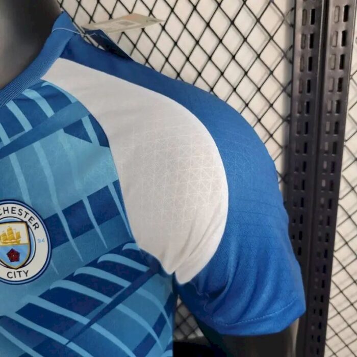 Mens Manchester City 2023/24 Pre-Match Jersey Player Version 3
