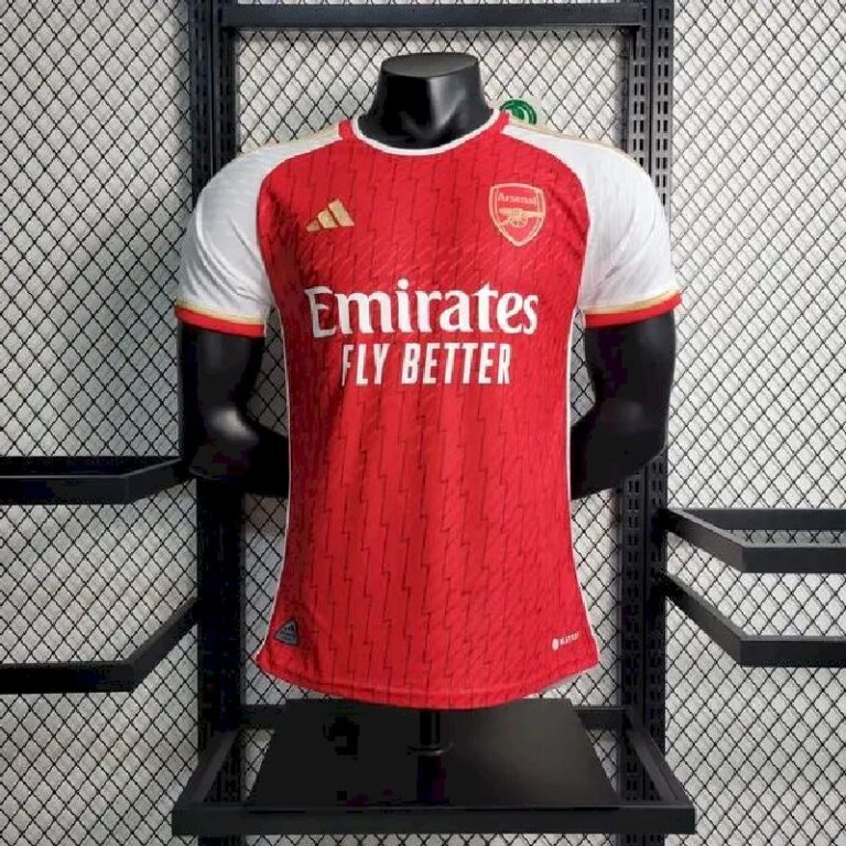 Mens Arsenal 2023/24 Home Jersey Player Version