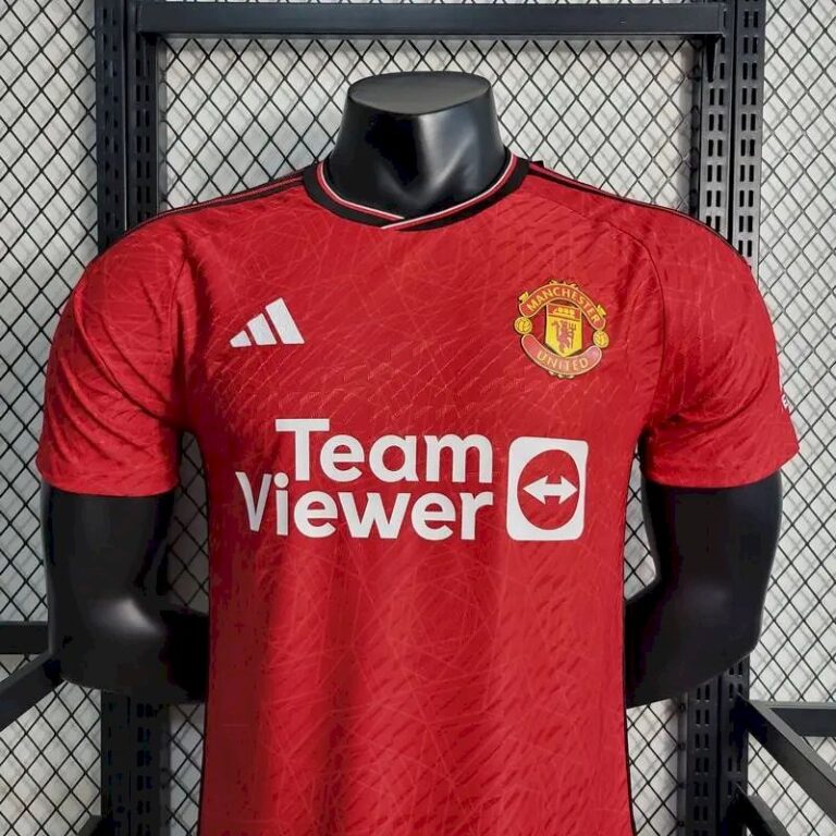 Mens Manchester United 2023/24 Pre-Match Jersey Player Version 1