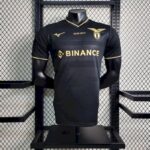 Mens S.S. Lazio 2023/24 10th Anniversary Edition Jersey Player Version Black 6