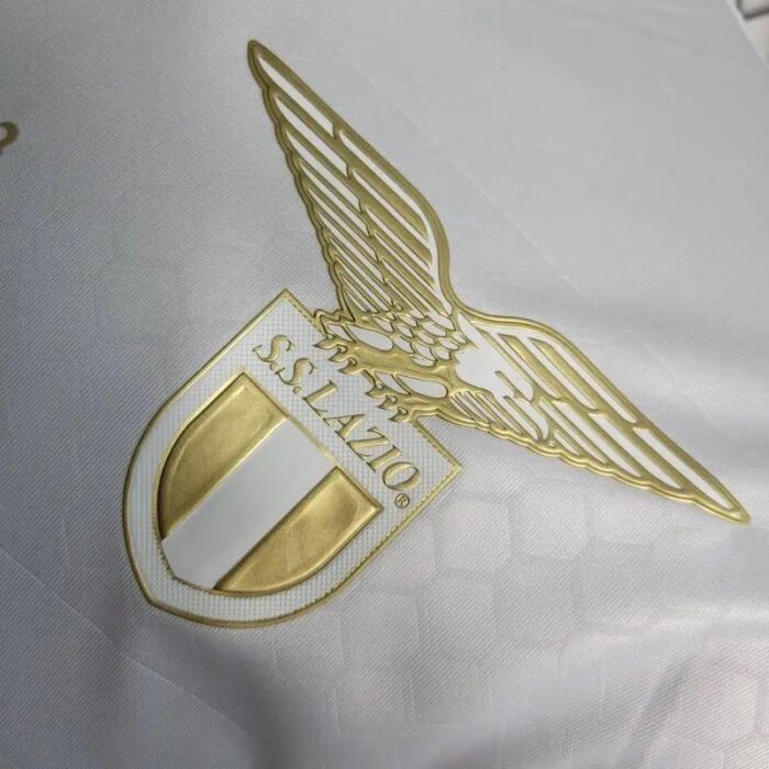 Mens S.S. Lazio 2023/24 10th Anniversary Edition Jersey Player Version White 2