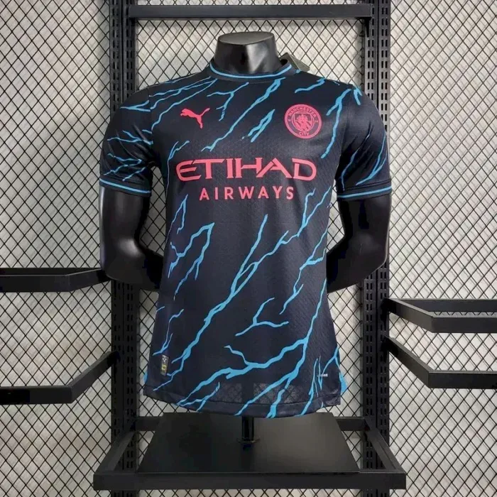 Mens Manchester City 2023/24 Third Jersey Player Version 3