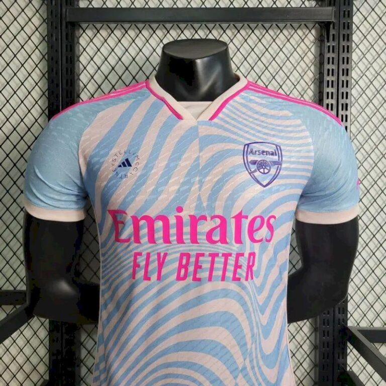Mens Arsenal 2023/24 Pre-Match Jersey Player Version 1