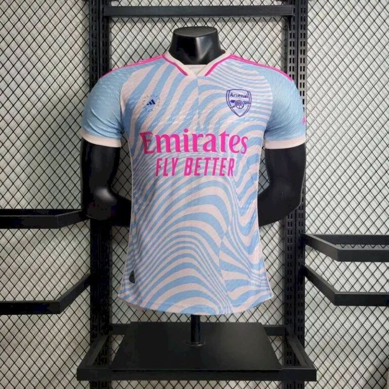 Mens Arsenal 2023/24 Pre-Match Jersey Player Version 8