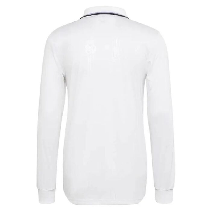 Mens Real Madrid 2022/23 Home Long Sleeve Jersey Player Version 2