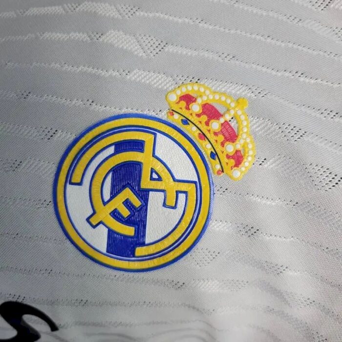 Mens Real Madrid 2023/24 Home Long Sleeve Jersey Player Version 10