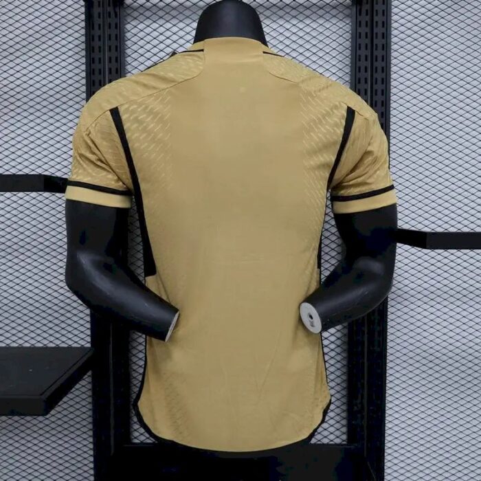 Mens Real Madrid 2023/24 Jersey Player Version Yellow 7
