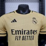 Mens Real Madrid 2023/24 Jersey Player Version Yellow 1