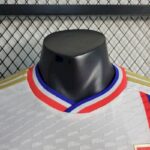 Mens Olympique Lyonnais 2023/24 Home Jersey Player Version 2