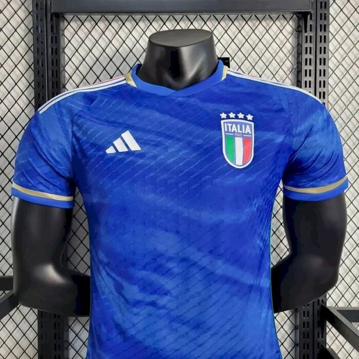 Mens Italy 2023/24 Home Jersey Player Version 2