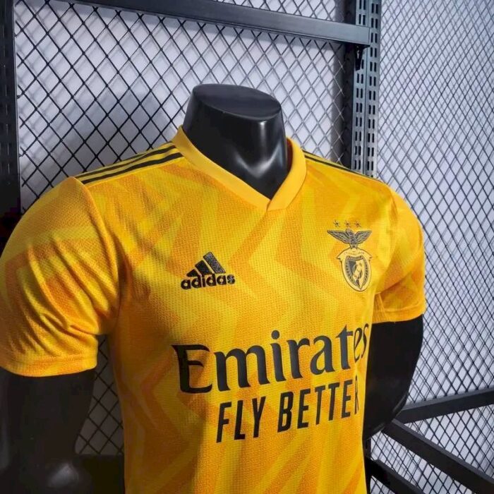 Mens Benfica 2022/23 Away Jersey Player Version 3