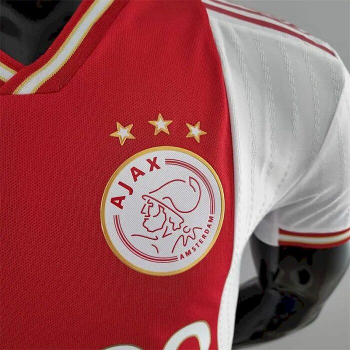 Mens Ajax 2022/23 Home Jersey Player Version 6