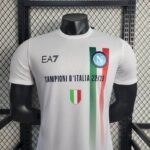 Mens Napoli 2023/24 Champion Edition Jersey Player Version White 1