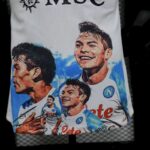Mens Napoli 2023/24 Champion Edition Jersey Player Version White 2