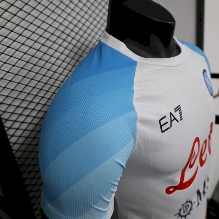 Mens Napoli 2023/24 Champion Edition Jersey Player Version White 8