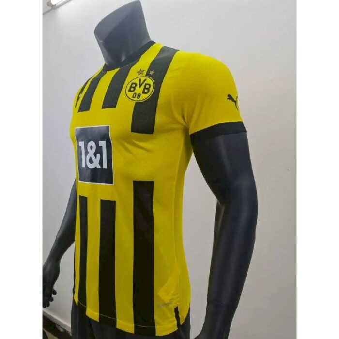 Mens Borussia Dortmund 2022/23 Home Jersey Player Version 3