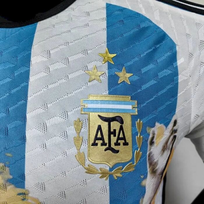 Mens Argentina 2023/24 Messi Champion Edition Jersey Player Version 7