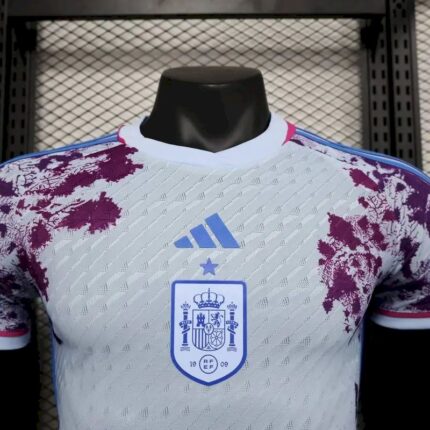 Mens Spain 2022/23 Away Jersey Player Version 1