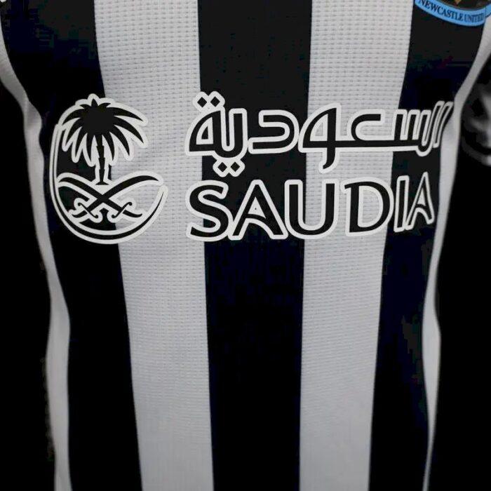 Mens Newcastle United 2023/24 Home Jersey Player Version 6