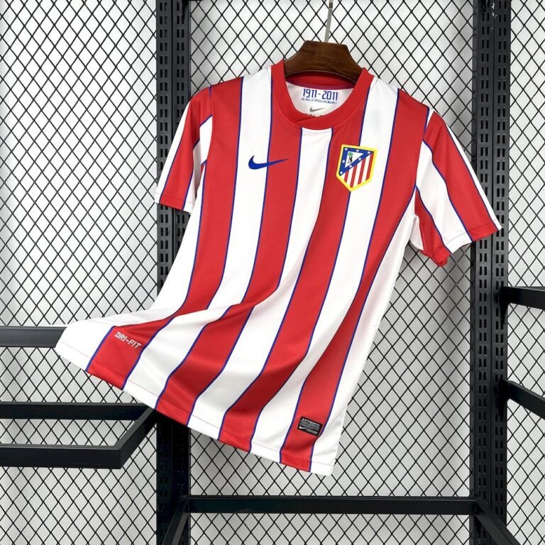 Retro Atletico Madrid 2011/12 Home Jersey 9
