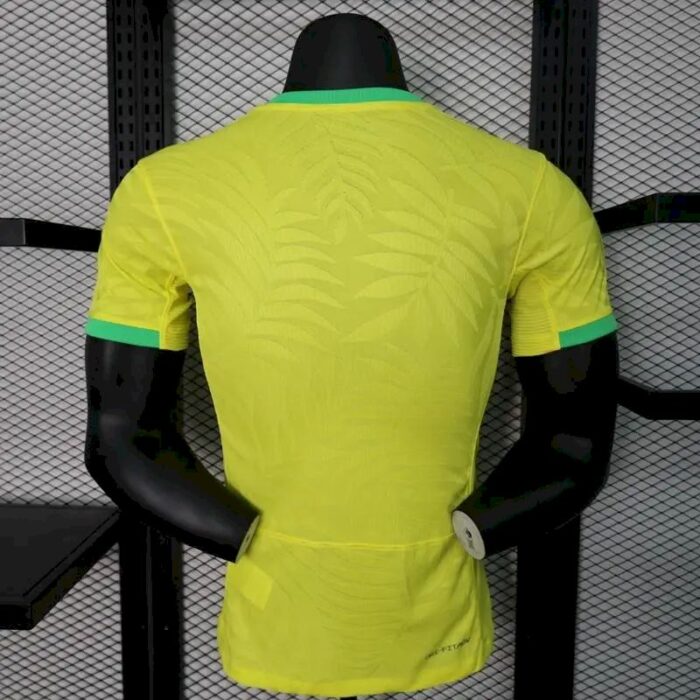 Mens Brazil 2023/24 Home Jersey Player Version 2