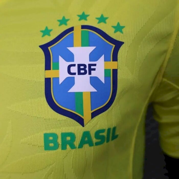 Mens Brazil 2023/24 Home Jersey Player Version 3